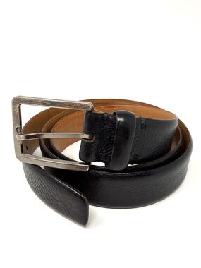 Trafalgar Men’s Black Leather Belt